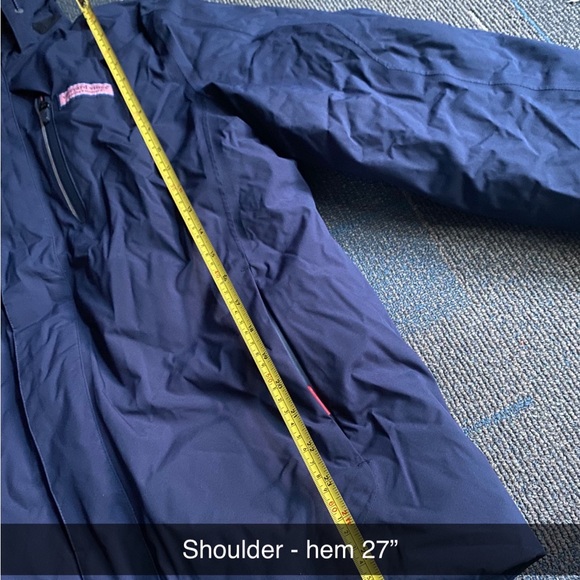 NWT Men’s Vineyard Vines NOR’EASTER Down Jacket Full Zip Jet Blue Size SM $295 - Picture 14 of 14